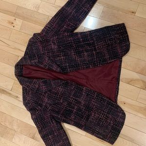 Multicoloured vintage tweed blazer